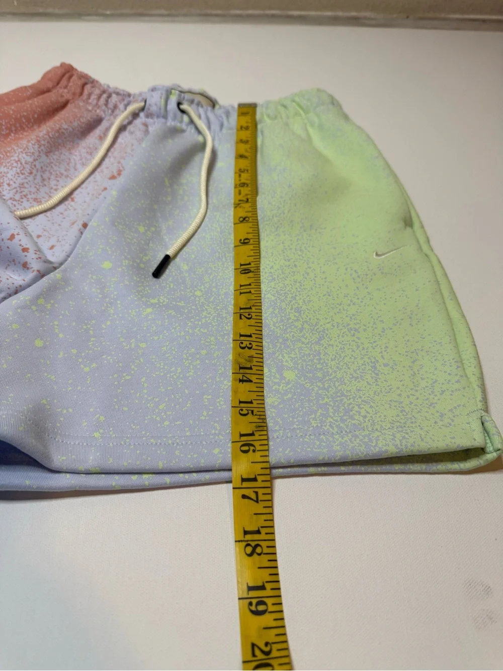 Nike Standard Issue Fleece Basketball Shorts Paint Splatter